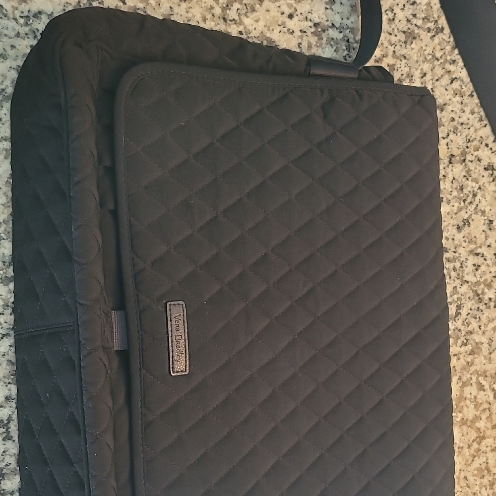 Vera Bradley Black Quilted Crossbody Bag